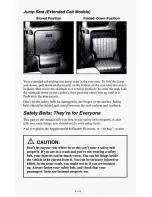 Preview for 15 page of Chevrolet 1995 S-10 Pickup Owner'S Manual