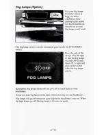 Preview for 89 page of Chevrolet 1995 S-10 Pickup Owner'S Manual