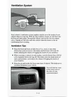 Preview for 117 page of Chevrolet 1995 S-10 Pickup Owner'S Manual