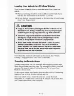 Preview for 146 page of Chevrolet 1995 S-10 Pickup Owner'S Manual