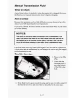 Preview for 234 page of Chevrolet 1995 S-10 Pickup Owner'S Manual