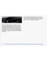 Preview for 7 page of Chevrolet 1996 Corvette Owner'S Manual