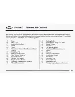 Preview for 51 page of Chevrolet 1997 Camaro Owner'S Manual