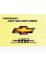 Chevrolet 1997 Express Owner'S Manual preview