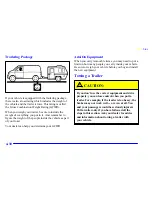 Предварительный просмотр 202 страницы Chevrolet 1999 Astro Owner'S Manual