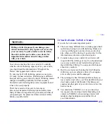 Предварительный просмотр 203 страницы Chevrolet 1999 Astro Owner'S Manual