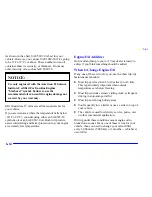 Предварительный просмотр 260 страницы Chevrolet 1999 Astro Owner'S Manual