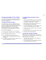 Предварительный просмотр 298 страницы Chevrolet 1999 Astro Owner'S Manual