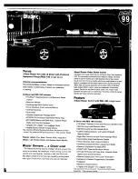 Preview for 25 page of Chevrolet 1999 Blazer Product Information Manual