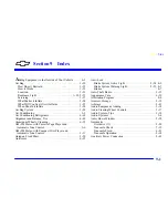 Предварительный просмотр 325 страницы Chevrolet 1999 Monte Carlo Owner'S Manual