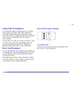 Предварительный просмотр 38 страницы Chevrolet 1999 Prizm Owner'S Manual