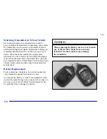 Предварительный просмотр 78 страницы Chevrolet 1999 Prizm Owner'S Manual