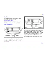 Предварительный просмотр 111 страницы Chevrolet 1999 Prizm Owner'S Manual