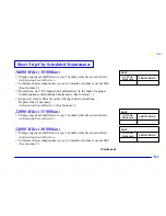 Предварительный просмотр 291 страницы Chevrolet 1999 Prizm Owner'S Manual