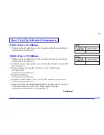 Предварительный просмотр 303 страницы Chevrolet 1999 Prizm Owner'S Manual