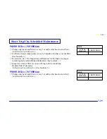 Предварительный просмотр 305 страницы Chevrolet 1999 Prizm Owner'S Manual