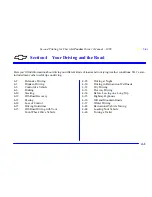 Preview for 145 page of Chevrolet 1999 tracker Owner'S Manual