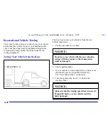 Preview for 186 page of Chevrolet 1999 tracker Owner'S Manual