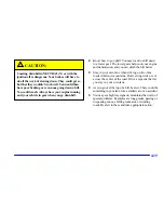 Предварительный просмотр 240 страницы Chevrolet 2000 Blazer Owner'S Manual