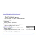 Предварительный просмотр 382 страницы Chevrolet 2000 Blazer Owner'S Manual