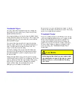 Preview for 106 page of Chevrolet 2000 Camaro Owner'S Manual