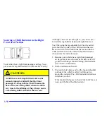 Предварительный просмотр 66 страницы Chevrolet 2000 Prizm Owner'S Manual