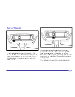 Предварительный просмотр 111 страницы Chevrolet 2000 Prizm Owner'S Manual