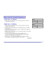 Предварительный просмотр 298 страницы Chevrolet 2000 Prizm Owner'S Manual