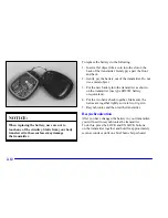 Preview for 82 page of Chevrolet 2001 Impala Owner'S Manual