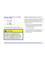 Предварительный просмотр 65 страницы Chevrolet 2001 Monte Carlo Owner'S Manual