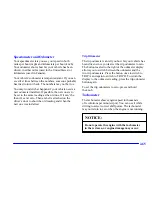 Предварительный просмотр 131 страницы Chevrolet 2001 tracker Owner'S Manual