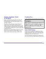 Предварительный просмотр 313 страницы Chevrolet 2001 tracker Owner'S Manual