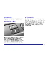 Предварительный просмотр 76 страницы Chevrolet 2002 Astro Owner'S Manual