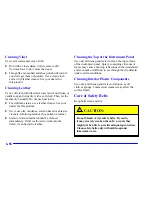 Предварительный просмотр 318 страницы Chevrolet 2002 Astro Owner'S Manual