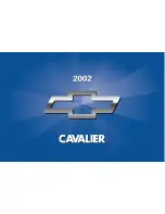 Chevrolet 2002 Cavalier Owner'S Manual preview