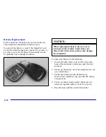 Предварительный просмотр 78 страницы Chevrolet 2002 Impala Owner'S Manual