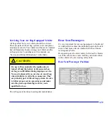 Preview for 43 page of Chevrolet 2002 TrailBlazer Owner'S Manual