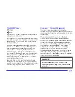 Preview for 108 page of Chevrolet 2002 TrailBlazer Owner'S Manual