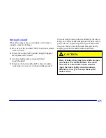 Preview for 257 page of Chevrolet 2002 TrailBlazer Owner'S Manual