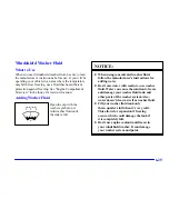 Preview for 355 page of Chevrolet 2002 TrailBlazer Owner'S Manual