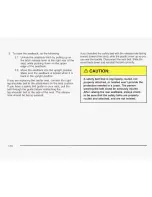 Предварительный просмотр 17 страницы Chevrolet 2003 Astro Owner'S Manual