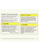 Preview for 104 page of Chevrolet 2003 Avalanche Owner'S Manual