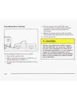 Preview for 335 page of Chevrolet 2003 Silverado 1500 Pickup Owner'S Manual