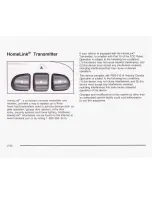 Preview for 107 page of Chevrolet 2003 TraiIBIazer Owner'S Manual