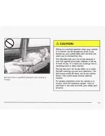 Предварительный просмотр 12 страницы Chevrolet 2003 Venture Owner'S Manual