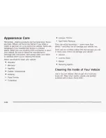 Preview for 417 page of Chevrolet 2003 Venture Owner'S Manual