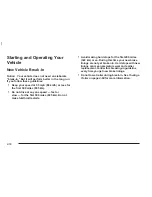 Preview for 104 page of Chevrolet 2004 Avalanche Owner'S Manual