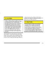 Preview for 205 page of Chevrolet 2004 Avalanche Owner'S Manual