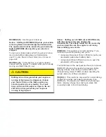 Предварительный просмотр 91 страницы Chevrolet 2004 Blazer Owner'S Manual