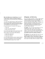 Предварительный просмотр 149 страницы Chevrolet 2004 Blazer Owner'S Manual